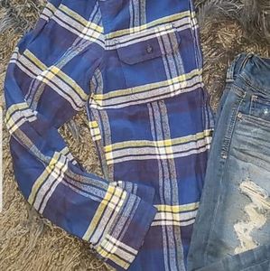 Womens American Eagle Flannel and Jeans